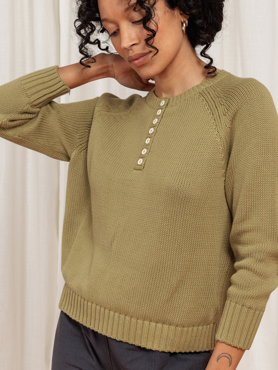River Henley Sweater